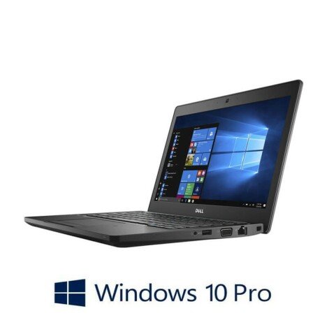 Laptop Dell Latitude 5280, Intel i5-7300U, 16GB DDR4, 12.5 inci, Webcam, Win 10 Pro